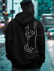 Men Hoodies - màu đen - Xem 3