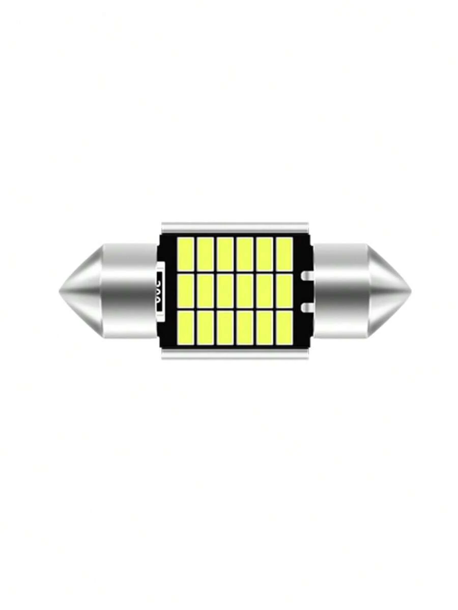 Lâmpada Led Cob Torpedo Led Cree Canbus Canceller Teto Placa - 31mm - Visão 1