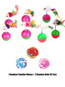 猫/狗爱好者礼物和狗/猫妈妈爱宠物不倒翁老鼠玩具猫爱好者和猫妈妈爱玩具玩具猫爱好者和猫妈妈爱玩具玩具 - 彩色 - 查看 26