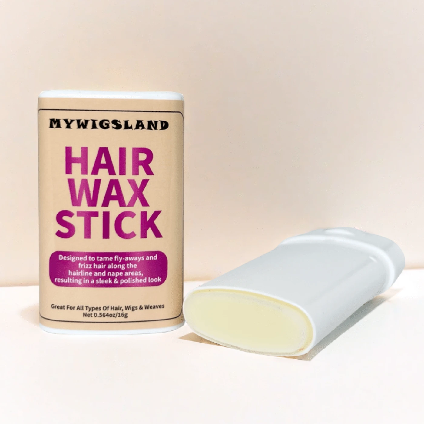 Haar Wachs Stick für Perücken und Haare, langanhaltend und nichtfettend feuchtigkeitsspendendes