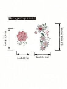 1 miếng dán công tắc đèn họa tiết hoa, đồ trang trí tường tự dính cho lối vào phòng khách, thích hợp cho trang trí tiệc cưới ngày lễ tình nhân, nhãn dán, decal dán tường, decal vinyl để trang trí nhà cửa, vật dụng trang trí mùa xuân làm mới ngôi nhà của bạn, nhãn dán trang trí Rama quà tặng sinh nhật tốt nghiệp - Nhiều màu - Xem 5