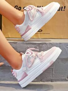 Giày thể thao nữ ngoài trời, Giày thể thao hợp thời trang, Giày trượt patin cho học sinh, Giày màu hồng, Giày thể thao nữ, Giày công sở, Giày thể thao ngoài trời nữ, Giày tập yoga, Giày dự tiệc nữ, Halloween - Hồng - Xem 3