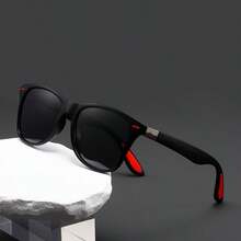 1/3入組復古經典時尚眼鏡女士偏光眼鏡防丟失運動時尚眼鏡男士司機風格釣魚眼鏡 - 8083 年紅 已選中 - 查看 6