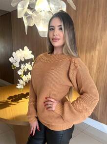 liberty moda Women Sweaters - Caramel - View 5