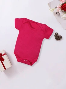 Baby Girls Bodysuits - Baby Pink - View 6