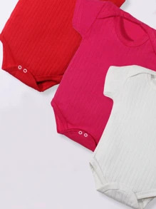 Baby Girls Bodysuits - Baby Pink - View 7