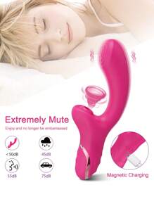 2 en 1 Vibrador clitoriano, juguetes sexuales para mujeres, estimulador oral del clítoris y del punto G, masturbación vaginal, para adultos mayores de 18 años