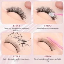 10克低刺激性睫毛胶卸除液，快速卸除睫毛嫁接，无痛卸除睫毛胶，专业睫毛胶卸除膏，低刺激性睫毛胶卸除凝胶，睫毛胶 - 彩色 - 查看 5