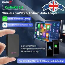 CarPlay Box/X2air Wireless Apple CarPlay Android Auto Adapter2024 Sealed - Negro - Ver 9