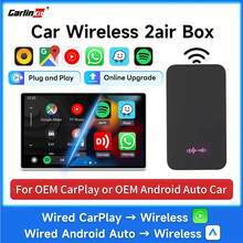 CarPlay Box/X2air Wireless Apple CarPlay Android Auto Adapter2024 Sealed - Negro - Ver 3