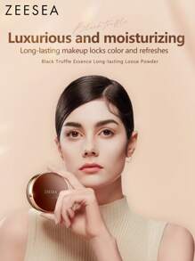 Zeesea 極致鑽石精華散粉，持久控油防水防汗，清透裸妝定妝散粉 - 01 White - 查看 2