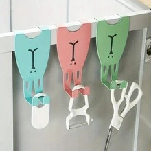 兔子造型門背掛鉤，衣架掛勾可挂衣服