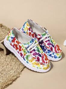 2024 nowe nastoletnie brezentowe buty, lekkie kolorowe buty dziecięce, retro sznurowane neutralne buty sportowe w stylu narodowym z antypoślizgową miękką podeszwą