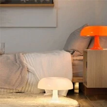 1pc USB Mushroom Desk Lamp, Creative Designer Living Room Bedroom Bedside Decor Lamp - one-size - View 5