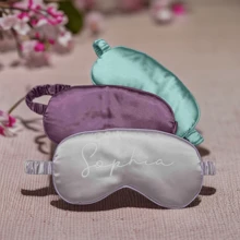 Personalized Eye Mask, Bridesmaid Gift, Bridal Party Gift, Sleep Mask, Personalized Wedding Favor, Silky Satin Mask, Bachelorette Party,Shop Back To School ,Back To School Gift