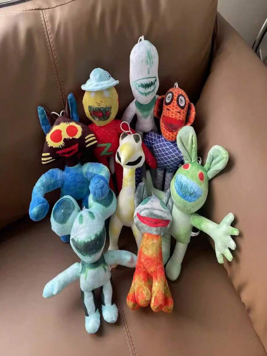 Zoonomaly Animal Zoo Guard Rabbit Cat Plush Doll - Pillow/Bobblehead - Holiday Gift - Multicolor - View 1