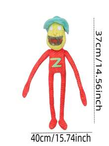 Zoonomaly Animal Zoo Guard Rabbit Cat Plush Doll - Pillow/Bobblehead - Holiday Gift - Multicolor - View 4