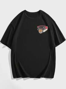 Men T-Shirts - màu đen - Xem 2