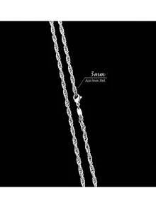 Men'S Necklace Sets - Bạc - Xem 5