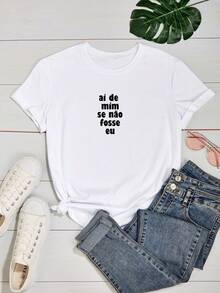 Women T-Shirts - 白色 - 查看 2