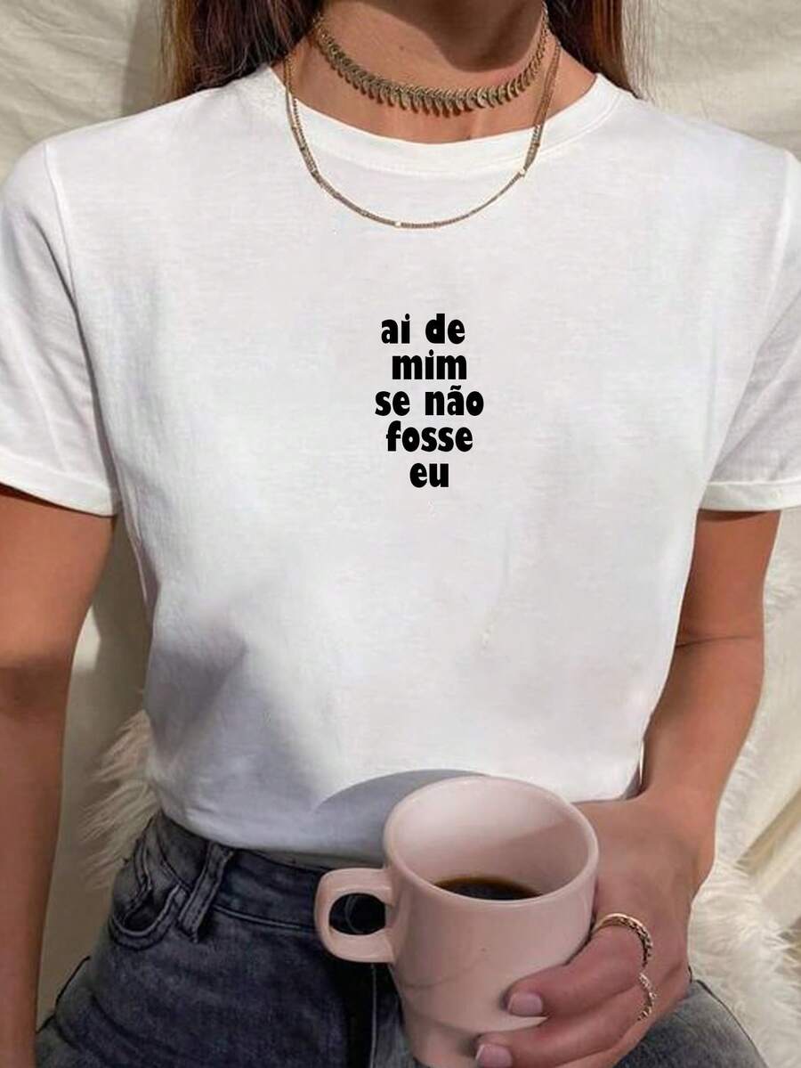 Women T-Shirts - 白色 - 查看 1