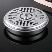 Mosquito Coil Box Manufacturer Stainless Steel Mosquito Coil Box Home Flame Resistant Mosquito Coil Box Outdoor Mosquito Coil Box With Lid Ash Tray - Silver - View 7