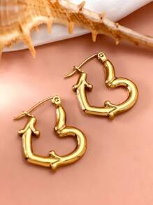 女士金环耳环，24K 环防过敏小金环耳环套装，适合女士和女孩，轻巧小耳钉穿孔珠宝礼物，不锈钢，锆石