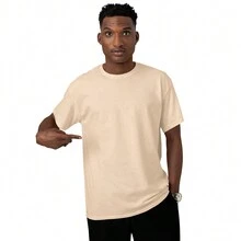 Nexstar Men T-Shirts - Màu be - Xem 4
