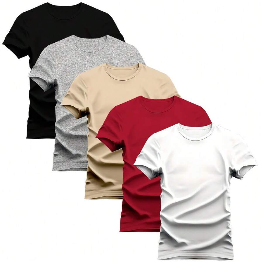 Nexstar Men T-Shirts - Màu be - Xem 1