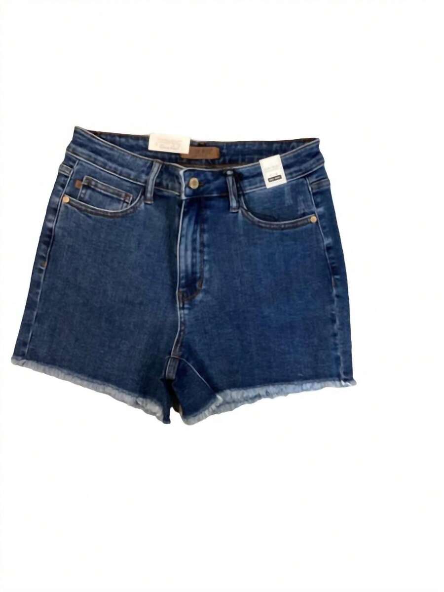 Judy Blue Jean Shorts - 藍色 - 查看 1