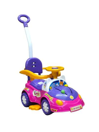 Montable Correpasillos con Baston Sonido,Luz,Cajuela