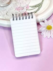 80 Sheets/Notebook B5 High School Students' Simple Coil Notebook Portable English Learning Notebook - Multicolor - View 21