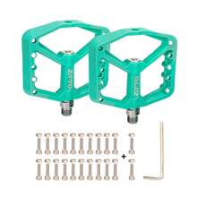 ZTTO Colorful Nylon Bicycle Pedal DU Bushing Bearings XC AM BMX MTB Anti-Slip Big Foot Flat Plastic Mountain Road Bike Pedals - Multicolor - View 14