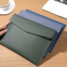 1 cái Hộp đựng hồ sơ di động cỡ lớn - Chất liệu PU, Thiết kế theo chiều dọc, Hoàn hảo cho các tài liệu A4, Không gian lưu trữ có thể mở rộng, Lý tưởng cho gia đình và văn phòng - A4 - Xem 6