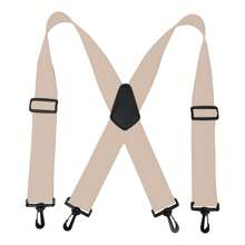 5cm Suspenders For Men Heavy Duty 4 Snap Hooks For Belt Loops Adjustable X Back - SDLB - View 10