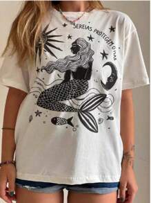 Women T-Shirts - trắng - Xem 1