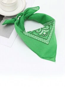 1入組男士經典印花街頭風格戶外運動自行車多功能嘻哈圍巾頭帶頭巾 - 彩色 - 查看 4