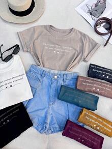 Women T-Shirts - Xám - Xem 2