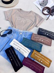 Women T-Shirts - Xám - Xem 1