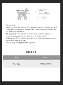 1 件宠物唾液布，可调节颈部尺寸，系带设计 - 藍色 - 查看 2