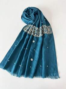 Khăn quàng cổ/Khăn đi biển/Khăn choàng cổ đính cườm thời trang dành cho nữ Thích hợp sử dụng hàng ngày - Nhiều màu - Xem 5