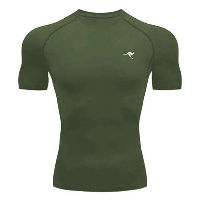 Playera deportiva manga corta estilo para hombres