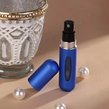 1pc Mini Travel Perfume Refillable Atomizer, Solid Portable Perfume Spray Bottle, Travel Perfume Scent Pump Case Fragrance Empty Container Spray Bottle For Traveling And Outgoing,5ml - Multicolor - View 18