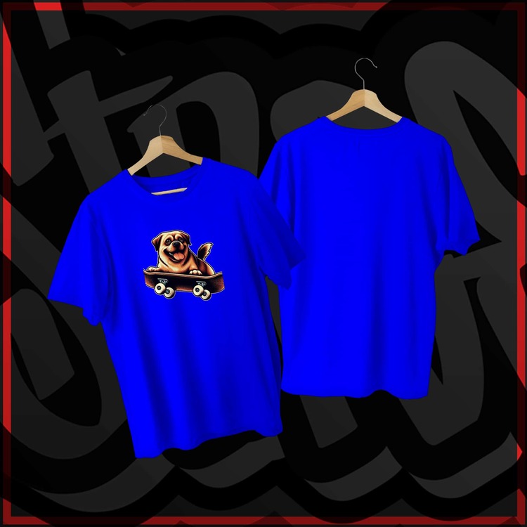 Men T-Shirts - Royal Blue - View 2