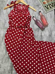 Women Midi Dresses - Đỏ - Xem 1