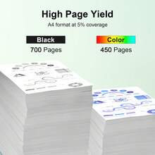 KT INK 664XL 再生墨盒兼容 664 664XL Deskjet 1115 2135 2675 3635 3775 4536 4538 5075 5275 - 黑色 - 查看 7