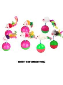 猫/狗爱好者礼物和狗/猫妈妈爱宠物不倒翁老鼠玩具猫爱好者和猫妈妈爱玩具玩具猫爱好者和猫妈妈爱玩具玩具 - 彩色 - 查看 16