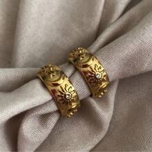 Neues Ins Vintage Edelstahl Stern und Mond Armband Ohrringe für Frauen Mädchen Mode Augen Armreif Schmuck Geschenk