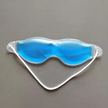 2 件清凉冰眼罩（1 小号和 1 大号），冰晶眼罩，适合睡眠和遮光，清凉热/冷凝胶眼罩，缓解眼部疲劳，多功能冰眼罩，适合午睡、旅行等，适合夏季和户外、运动、旅行、厨房、卧室、学校、办公室，也适合女性、男性、儿童、成人夏季清凉、海滩、旅行