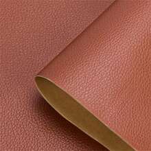 1pc 7.87in*11.81in Self Adhesive Leather Patch Sofa Repair Refurbishing Leather Sticker Furniture Table Chair Patch Adhesive Backed Leather Fabric - Multicolor - View 7